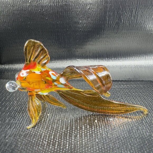 Hand Blown Russian Art Glass Fish Figurine Delicate Figure Hand Made In Russia - Picture 14 of 14